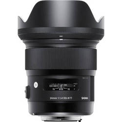 Sigma 24mm f/1.4 DG HSM Art Lens for Nikon F