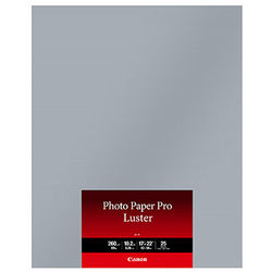 luster paper pro canon inkjet sheets lu 255gsm 17x22
