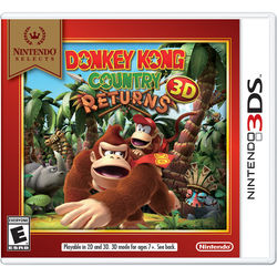 Nintendo Selects: Donkey Kong Country Returns 3D (Nintendo 3DS)