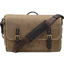 ONA The Union Street Messenger Bag (Ranger Tan, Waxed Canvas & Leather)