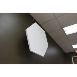 Acoustic Ceiling Tiles Cloud Panels B H Photo Primacoustic Hexus 48 Hexagonal Cloud Paintable Acoustic Panel 2 Pack
