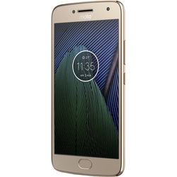Moto Moto G5 Plus XT1687 64GB Smartphone (Unlocked, Fine Gold)