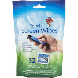 Dust-Off Touchscreen Wipes (32-Count Pack)