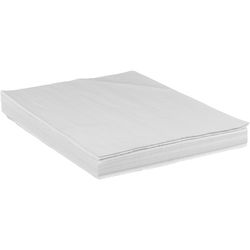 100 Sheets 18x24 ACID FREE UNBUFFERED White Tissue Paper Storage Archival
