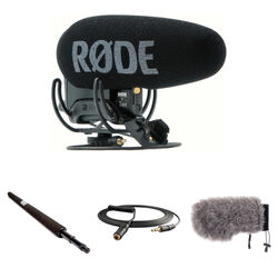 Rode VideoMic Pro Plus On-Camera Shotgun Microphone and Accessory Kit