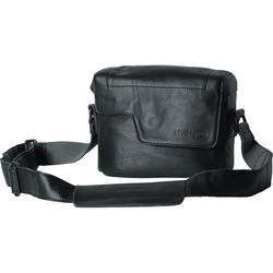 compagnon "The Nano Messenger" Leather Camera Bag (Black)