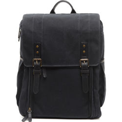 ONA The Camps Bay Backpack (Black, Canvas/Leather)