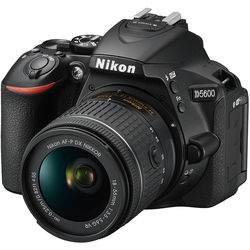 Nikon D5600 DSLR Camera with 18-55mm Lens (Refurbished by Nikon USA)