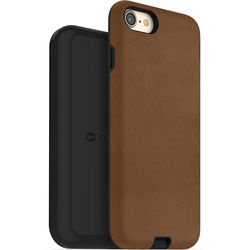 mophie Apple iPhone 7/8 charge force case & wireless charging base (Tan)