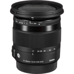 Sigma 884109 F2.8-4 Contemporary DC Macro OS HSM 17-70mm Fixed Lens for Pentax KAF Cameras