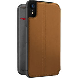 Twelve South SurfacePad Leather Cover for iPhone XR (Cognac)