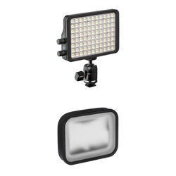 Luxli Viola&sup2; 5" On-Camera RGBAW LED Light Kit with Softbox & Diffusion Filter