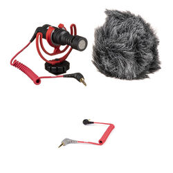 Rode VideoMicro Compact On-Camera Microphone and Cable Kit