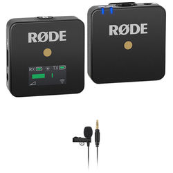 Rode Wireless GO Compact Wireless Omni Lavalier Microphone System Kit (2.4 GHz)