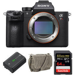 Sony Alpha a7R III Mirrorless Digital Camera Body with Accessories Kit