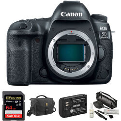 Canon EOS 5D Mark IV DSLR Camera Body with Accessory Kit
