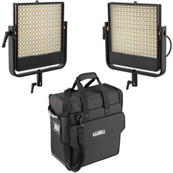 Luxli Timpani 1x1 RGBW LED 2-Light Kit