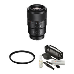 Sony FE 90mm f/2.8 Macro G OSS Lens with UV Filter Kit