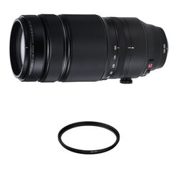 FUJIFILM XF 100-400mm f/4.5-5.6 R LM OIS WR Lens with UV Filter Kit