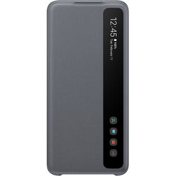 Samsung S-View Flip Cover for Galaxy S20 (Gray)