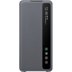 Samsung S-View Flip Cover for Galaxy S20+ (Gray)