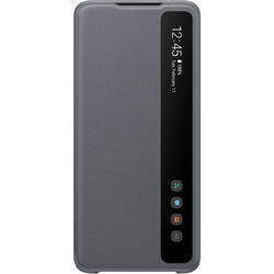 Samsung S-View Flip Cover for Galaxy S20 Ultra (Gray)