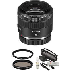 Canon RF 35mm f/1.8 IS Macro STM Lens with Filters Kit