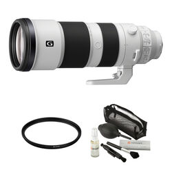 Sony FE 200-600mm f/5.6-6.3 G OSS Lens with UV Filter Kit