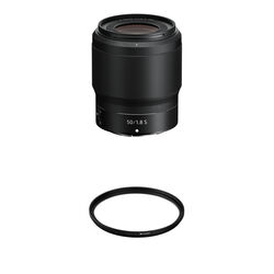 Nikon NIKKOR Z 50mm f/1.8 S Lens with UV Filter Kit
