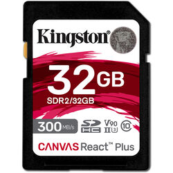 SD Karte 64GB Für Canon EOS R Speicherkarte Kingston Canvas  Plus U1 UHS-I C10 