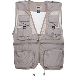 Humvee by CampCo Combat Photo Vest, Medium (Khaki)