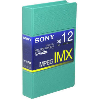 Sony BCT12MX MPEG IMX Video Cassette, Small