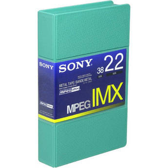 Sony BCT22MX MPEG IMX Video Cassette, Small