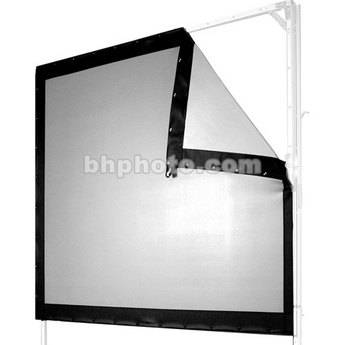 The Screen Works E-Z Fold Portable Screen - Front Projection - 7x7' - 119"  Diagonal - Square Format (1:1 Aspect Ratio) - Matte White
