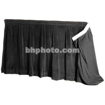 The Screen Works 48" Skirt for E-Z Fold 7x9' Truss Projection Screen - Black