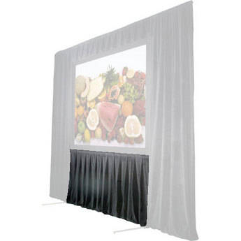 The Screen Works 48" Skirt for the 7x9' Stager's Choice Projection Screen - Gray