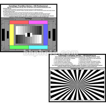 DSC Labs FrontBox Standard Test Chart - Six Primary Colors, 11 Step Grayscale