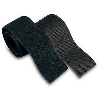 Velcro VEL-90209 Set of 4 Touch-fastener Strips (Black)