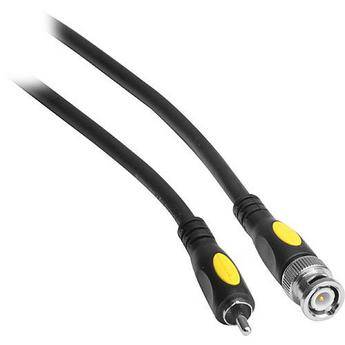 Pearstone BNC Male to RCA Male 75 Ohm Video Cable - 10' (3 m)