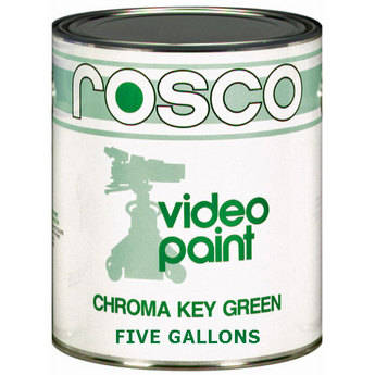 Rosco Chroma Key Paint (Green, 5 Gallons)