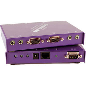 Smart-AVI XTPROS - Cat-5  UXGA Monitor, Stereo Audio, RS 232 & IR Extender for Computers