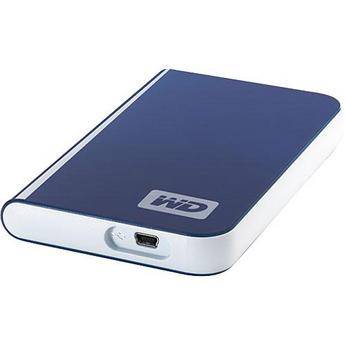 WD 400GB My Passport Essential Portable USB 2.0 Hard Drive (Blue)