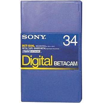 Sony Digital Betacam Video Cassette Tape 124 Minutes Large BCT-D124L 