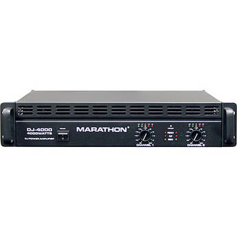 Marathon DJ-4000 Stereo Power Amplifier (500W/Channel @ 8 Ohms)
