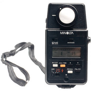 Konica Minolta (Minolta) Auto Meter IIIF - Digital Incident and Flash Light Meter