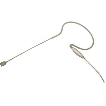 Point Source Audio CO-3 Earworn Omnidirectional Microphone with Locking 3.5mm Connector for Sennheiser Transmitters (Beige)