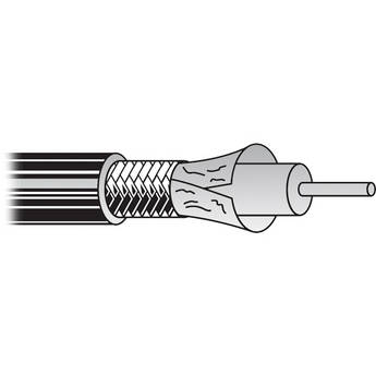 Belden 1694A RG6 Low Loss Serial Digital Coaxial Cable (1000', Yellow)