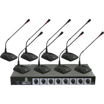 Pyle Pro PDWM8300 VHF Wireless Conference Microphone System