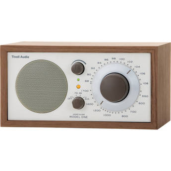 Tivoli Model One AM/FM Tabletop Radio (Beige and Walnut)