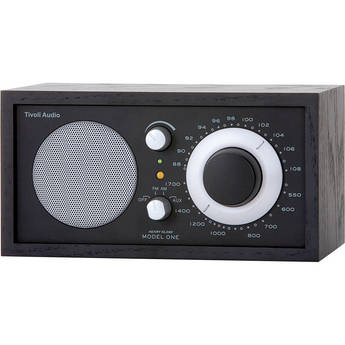 Tivoli Model One AM/FM Tabletop Radio (Black Ash and Black Silver)